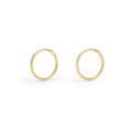 14kt. Geelgouden Setje Oorringen (Hoops) – 0.8 MM