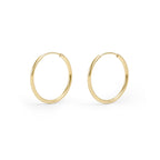 14kt. Geelgouden Setje Oorringen (Hoops) – 0.8 MM