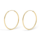 14kt. Geelgouden Setje Oorringen (Hoops) – 0.8 MM