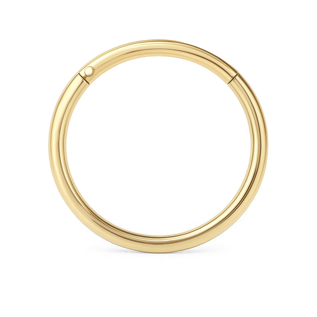 14kt. Yellow Gold Segment Ring with Hinge – 1.2 mm