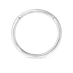 14kt. Witgouden Segment Ring met Scharnier – 1.2 mm