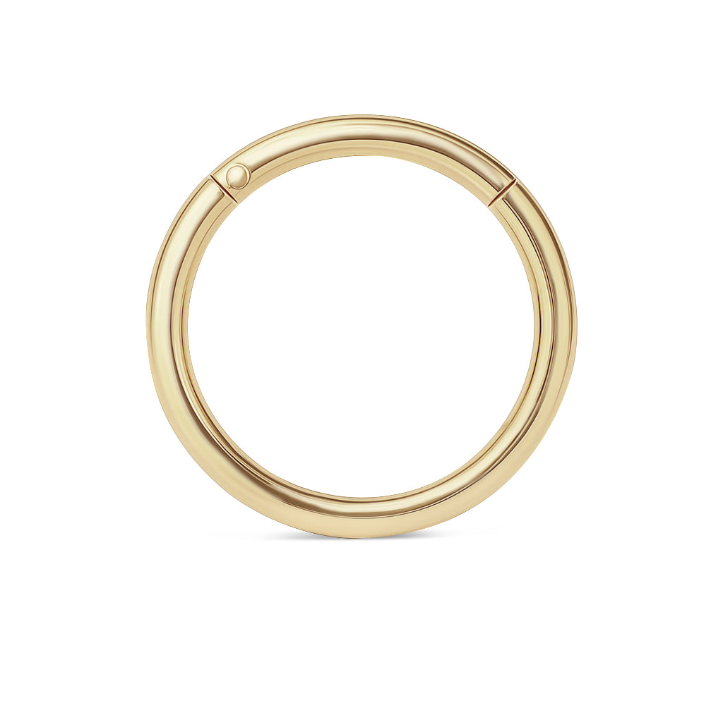 14kt. Yellow Gold Segment Ring with Hinge – 1.2 mm