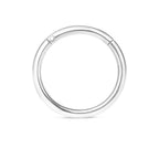 14kt. Witgouden Segment Ring met Scharnier – 1.2 mm