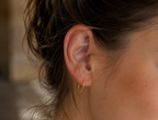 14kt. Geelgouden Setje Oorringen (Hoops) – 0.8 MM
